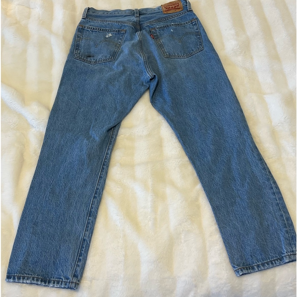 Levi’s 501 Jean Dark Wash Size W26 L26 - Picture 2 of 5